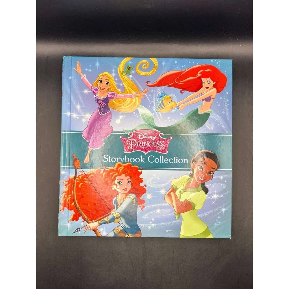Disney Princess Storybook Collection Book Ariel Rapunzel‎ Merida Jasmine 2015